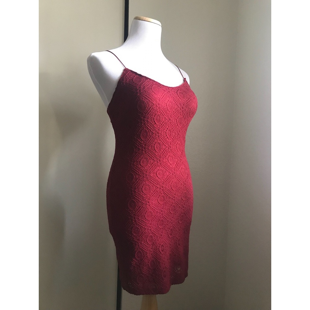 ❤️ Red Bodycon Dress 🍒 💃🏻